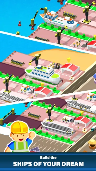 Captures d'écran de Idle Shipyard Tycoon